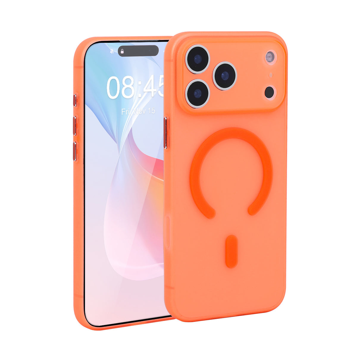 Tunn iPhone MagSafe Skal - Orange