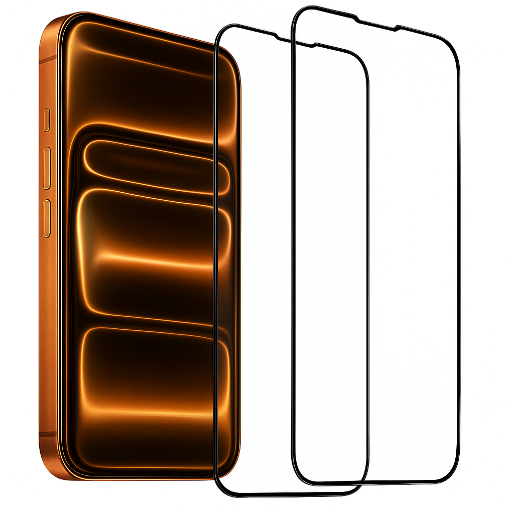 2-PACK SKÄRMSKYDD / iPhone 17 - HÄRDAT GLAS