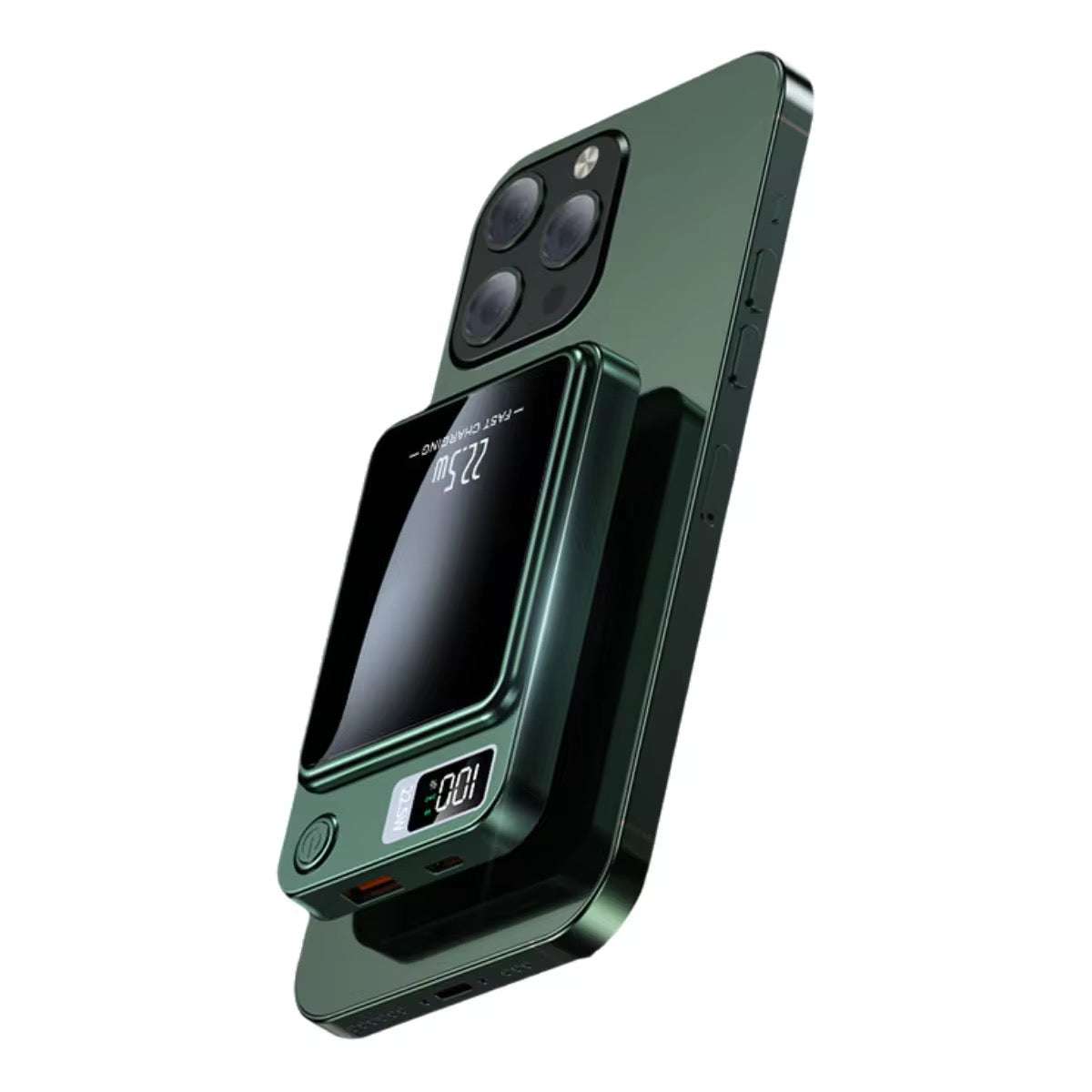 Trådlös MagSafe Laddare med 22.5W Snabb laddning!