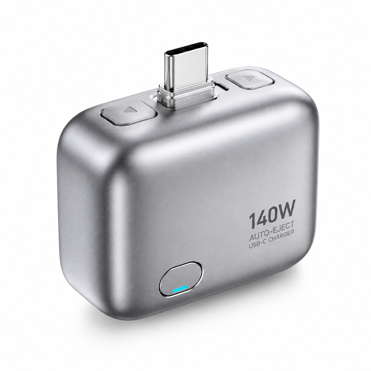 140W Auto-Eject USB-C Snabbladdare – Kopplar Ur Automatiskt vid Fulladdat Batteri