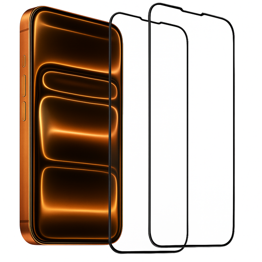 2-PACK SKÄRMSKYDD / iPhone 17 - HÄRDAT GLAS